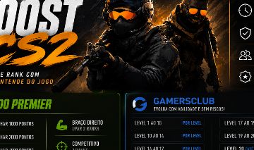 BOOST RANK CS2 (FACEIT, PREMIER, GC, BRAÇO DIREITO, COMP)