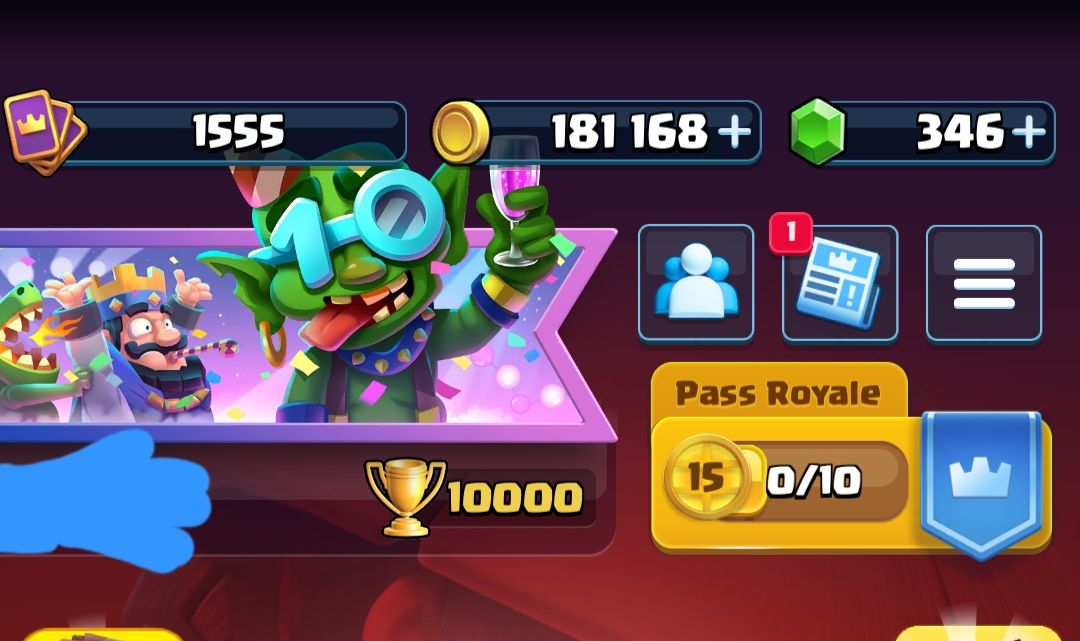 ( PROMOÇÃO ) CONTA CLASH ROYALE ARENA 25 FULL ACESSO | LEIA A DESCRIÇÃO !!!