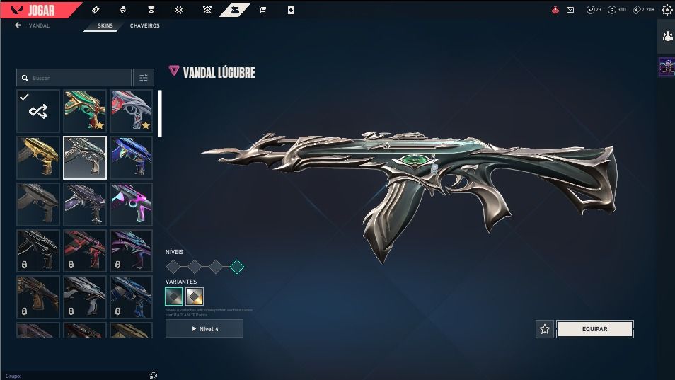 VALORANT | CONTA COM SKIN RARA!