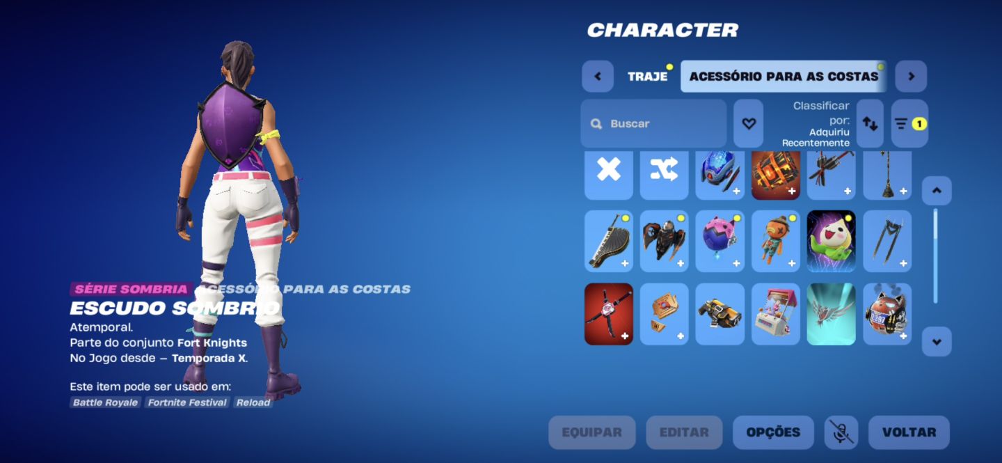 Conta fortinite capítulo raiz