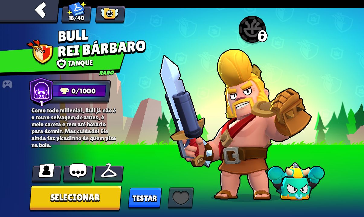 CONTA BRAWL STARS 2019 COM 44K DE TROFÉUS