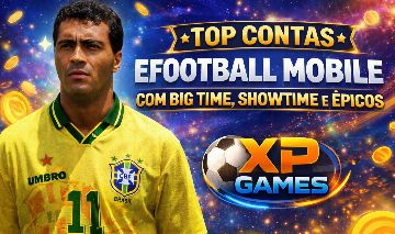 [TOP CONTAS] EFOOTBALL MOBILE COM BIG TIME, SHOWTIME E ÉPICOS