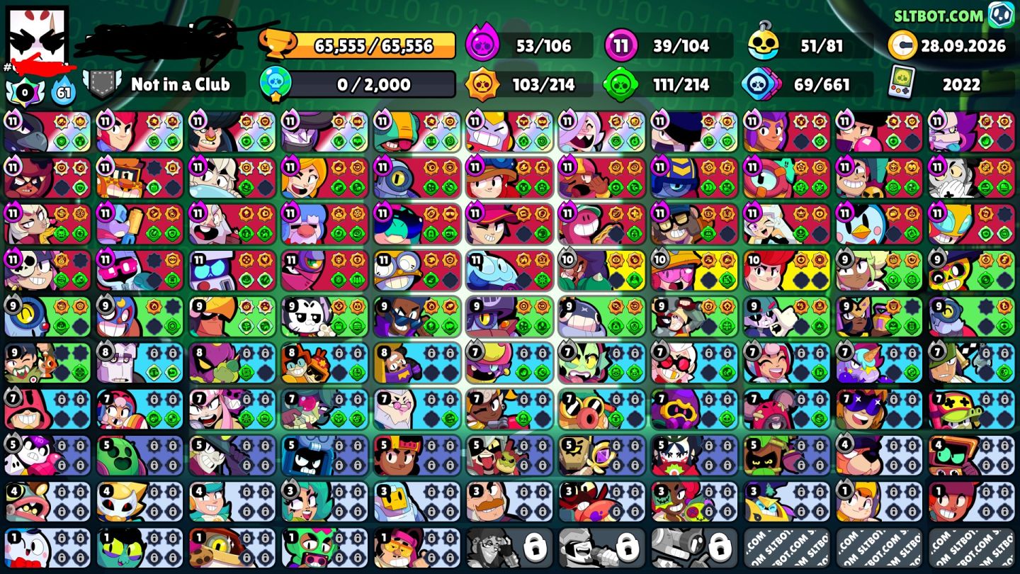 CONTA BRAWL STARS À VENDA | CONTA COMPLETA 65K 104 BRAWLERS
