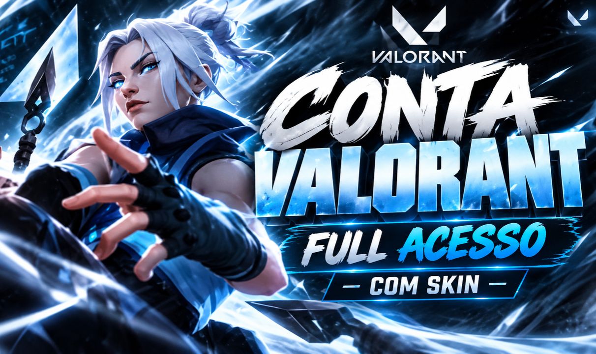 CONTA VALORANT Full acesso, skins