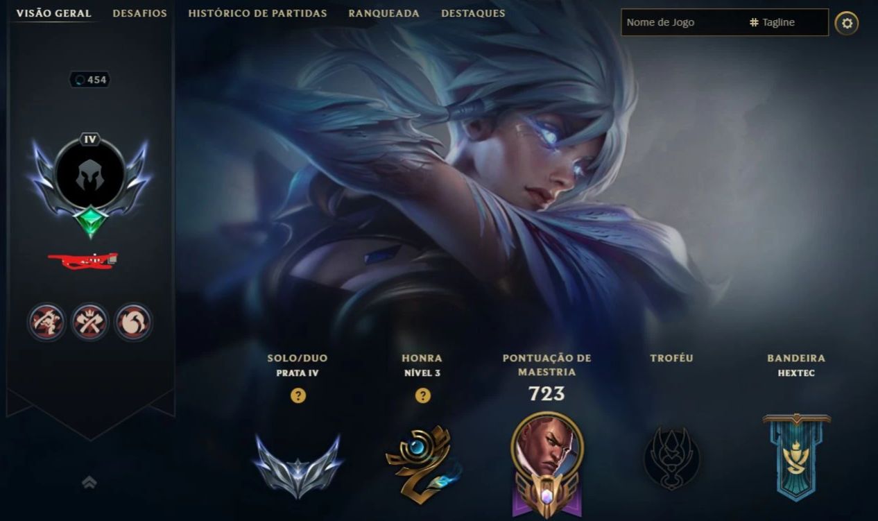 CONTA DE LOL MAIN AD