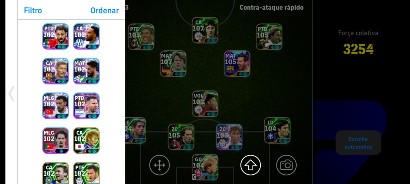 MT BARATA! CONTA DE EFOOTBALL 3254 BRAVÍSSIMA