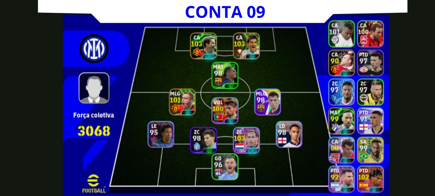 Contas Efootball Iniciais com Épicos/big Times Garantidos! Vol. 3