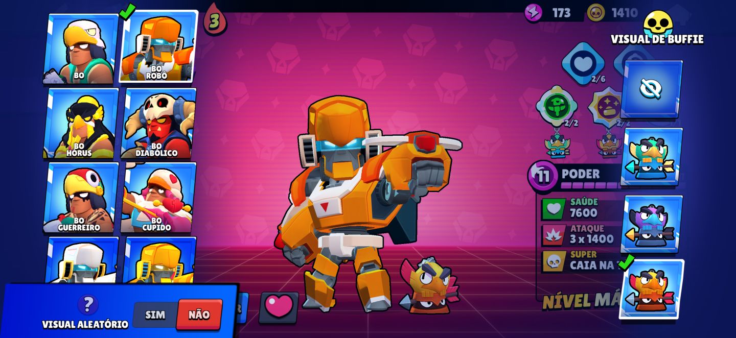 CONTA INCRÍVEL DE 72.7K DE TROFÉUS, 313 SKINS E TODOS OS BRAWLERS!