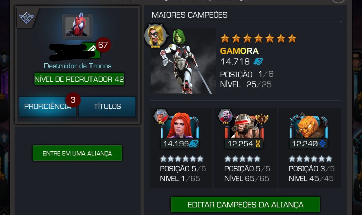 Marvel torneio de campeões [ MTC ]