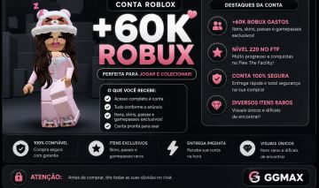Conta Roblox +50k Robux gastos |FTF Nível 229