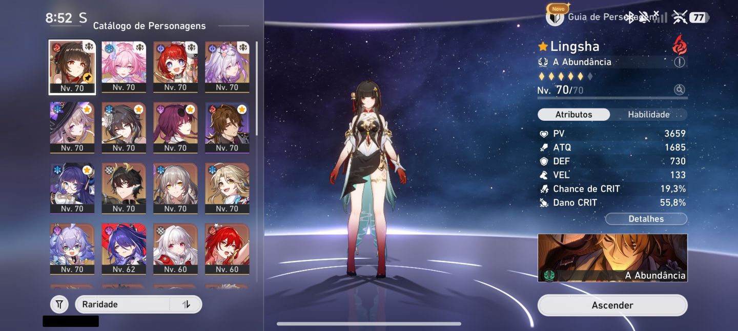 CONTA HONKAI: STAR RIAL COM 19T5 + 21T4 + 3 Cones