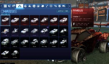 >>Conta Rocket League | 24 Chassis | ENTREGA AUTOMÁTICA!
