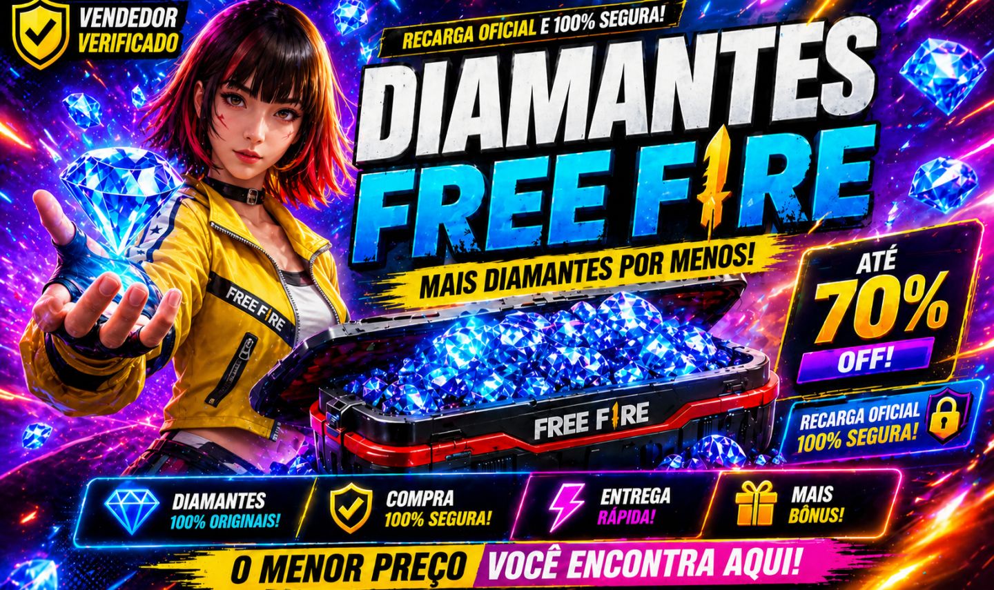 VENDA DE DIAMANTES VIA ID (COM BÔNUS)