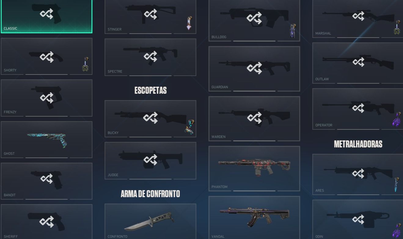 VALORANT RARA! 50+ SKINS, PLATINA + 260 VP | PREÇO NEGOCIÁVEL!