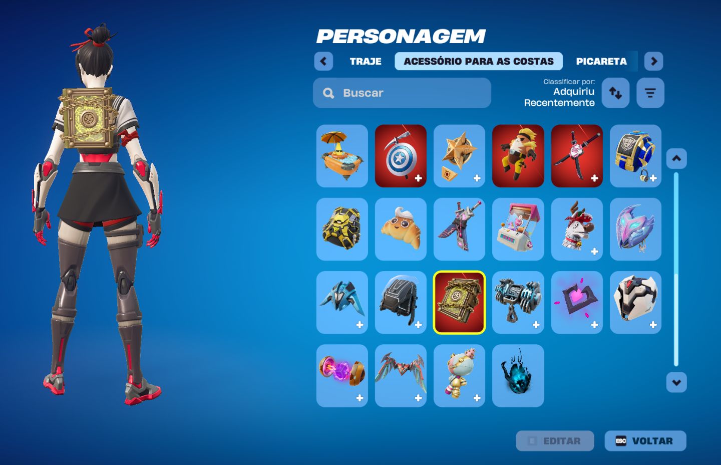 CONTA DE FORTNITE COM EMMA FROST