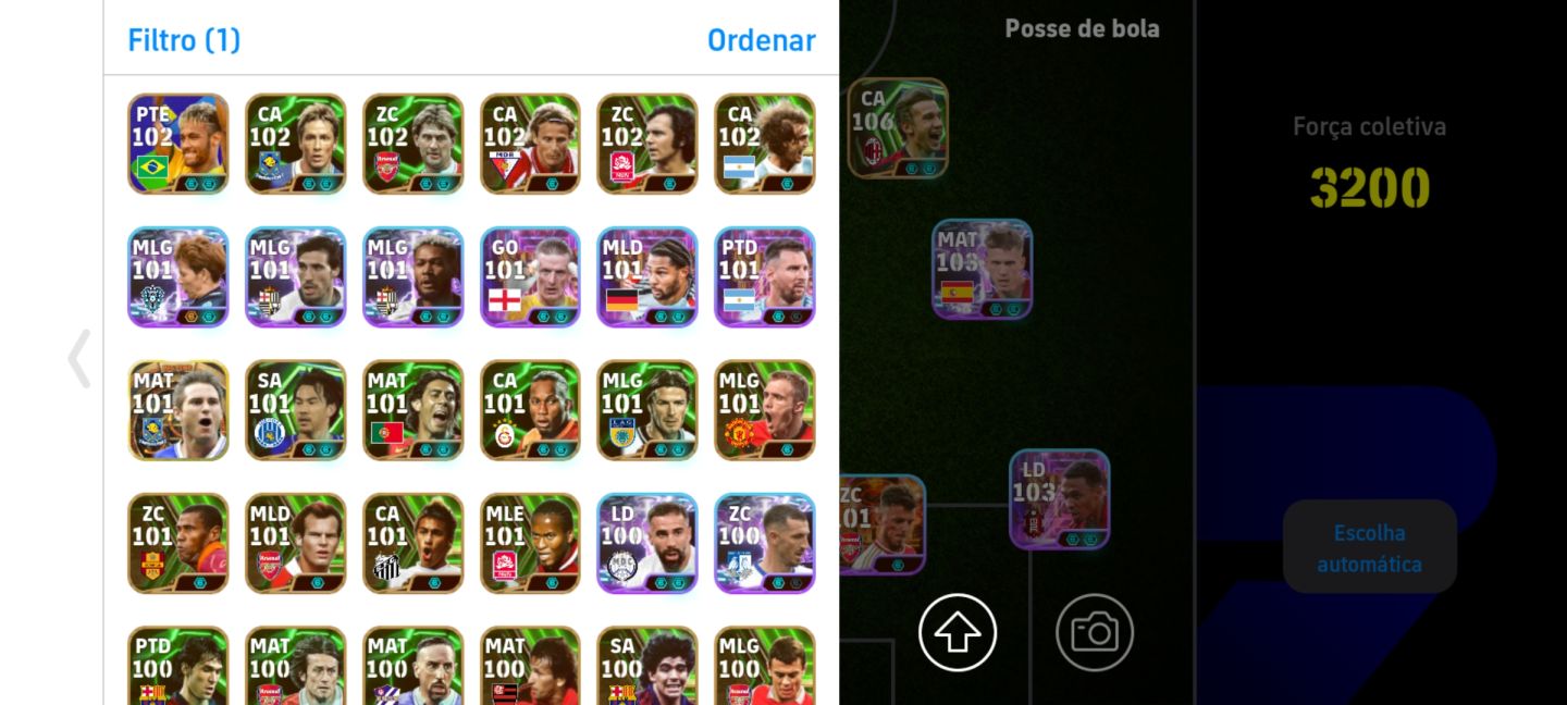 CONTA EFOOTBAL COM DEL PIERO META E SHEVCHENKO