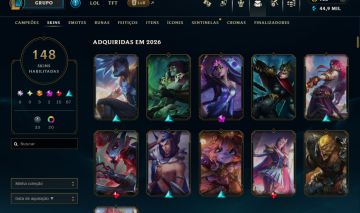 Conta Única Lol + Valorant