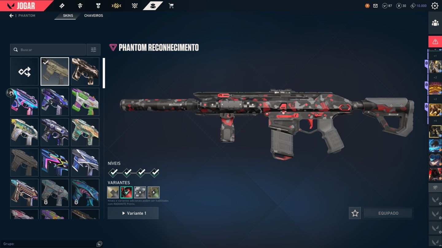 Conta Valorant Com Skins do VCT 2025, D3