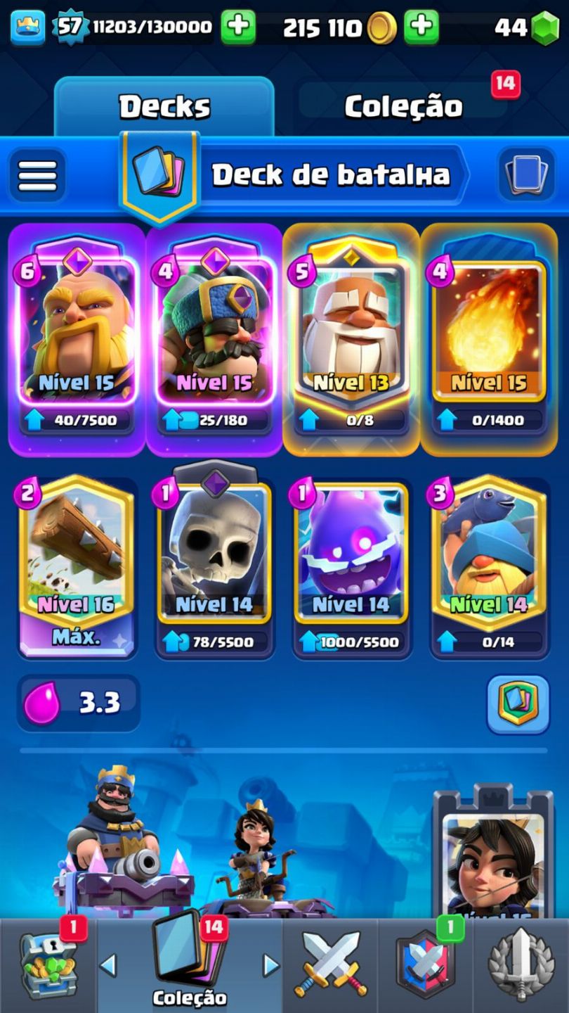 CLASH ROYALE 4 ANOS DE JOGO PREÇO NEGOCIÁVEL