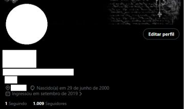 1 x CONTA TWITTER 1.000+ SEGUIDORES (CONTA AQUECIDA) - (SEGUINDO 0 PESSOAS)