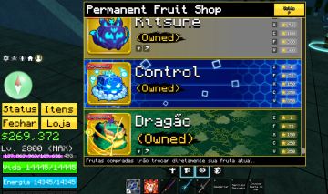Conta blox fruits lvl max(dragon,kitsune,control,portal,buddha e mais perms)