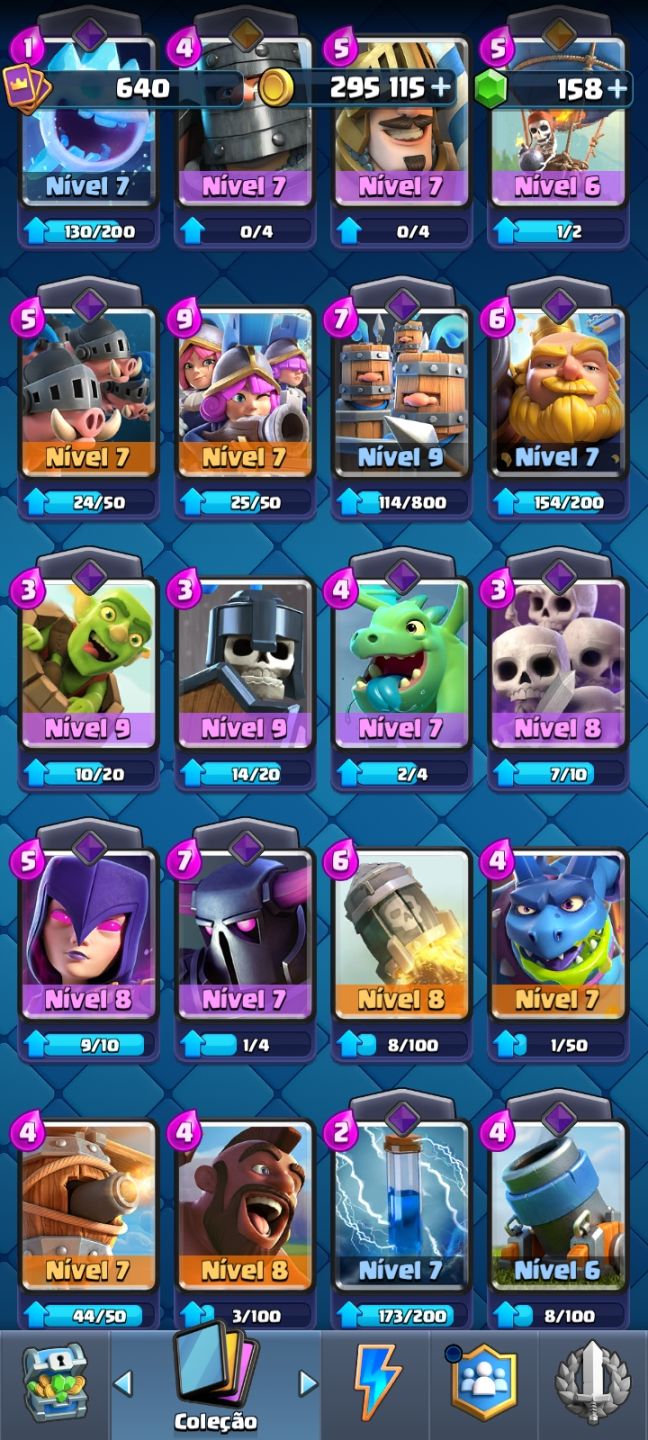 PROMOÇÃO: Conta COMPLETA de Clash Royale! (Arena 12 + evoluções)