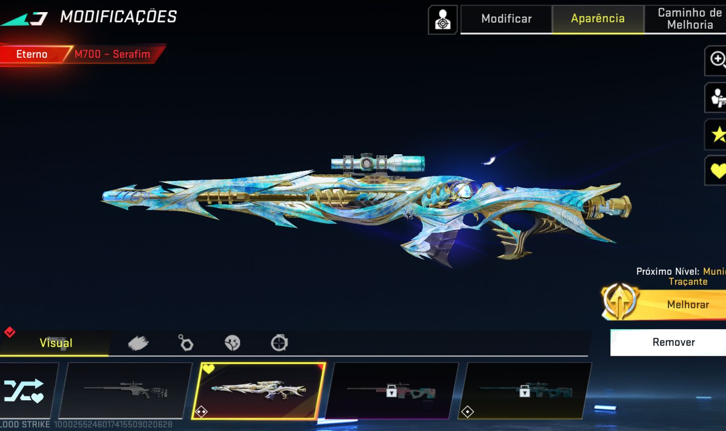 CONTA C/SERAFIM E BUTTERFLY LVL 36
