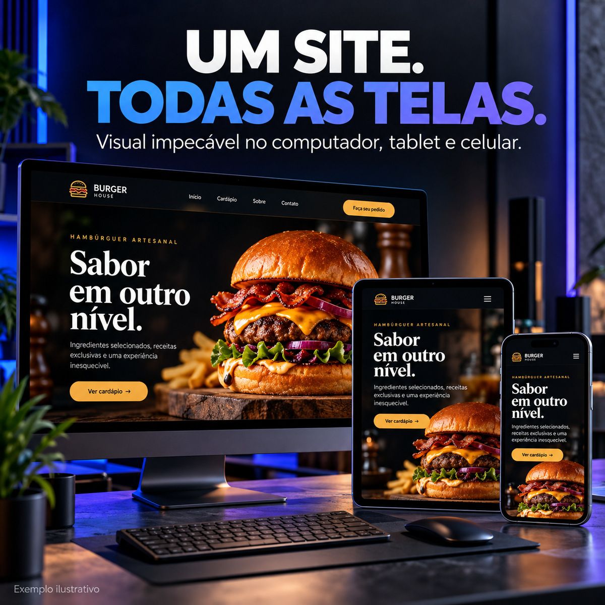 Criação de Sites e Landing Pages Profissionais | Modernos e Responsivos