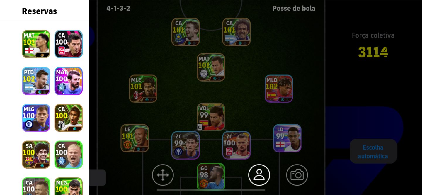 Conta eFootball Top | Muitos Itens Exclusivos
