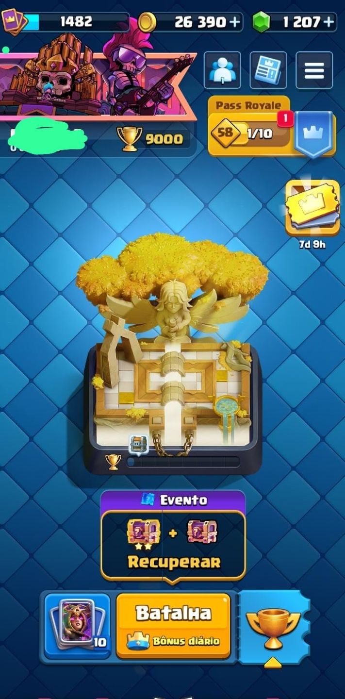 CONTA CLASH ROYALE