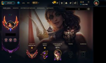 CONTA LOL MASTER/GRÃO MESTRE | SERVER BR