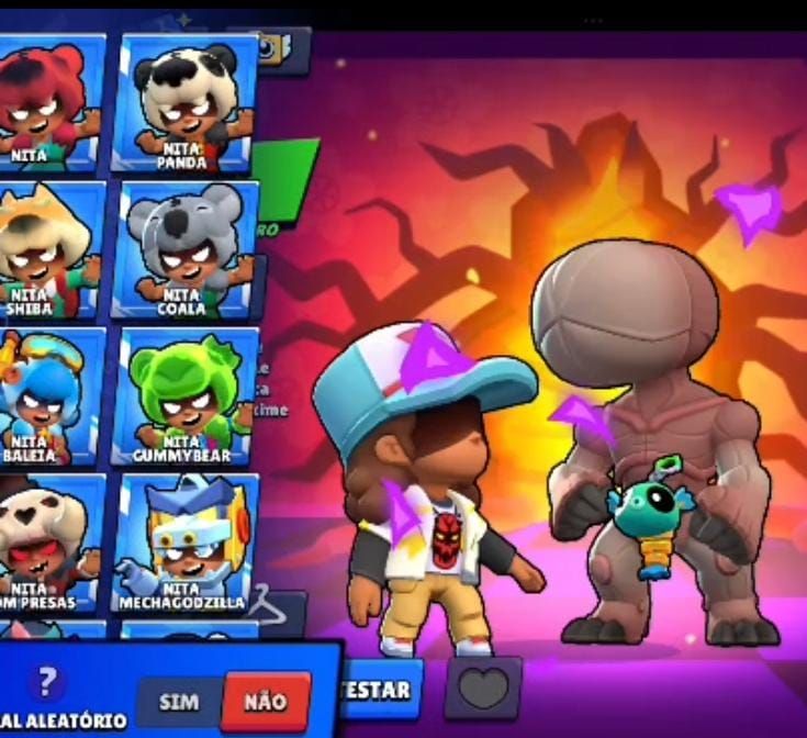 CONTA RARA ANTIGA BRAWL STARS