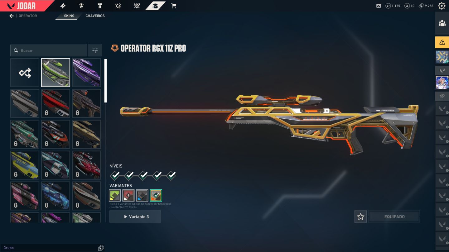 Conta Valorant | Skins Exclusivas, Elo e Agentes Desbloqueados