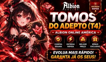 Tomos do Adepto (T4) Albion Online América | Menor Preço | Entrega Rápida