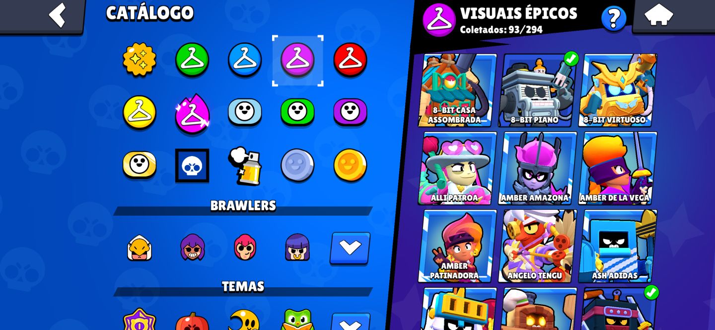 Conta de brawl stars com todos os brawlers, ideal pra iniciante!!