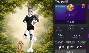 Conta feminina lvl 35