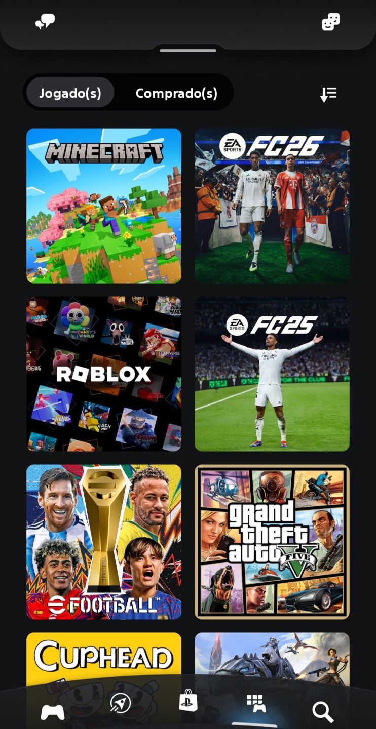 Conta psn ps4 e ps5 com vários jogos fc 26 e vários outros