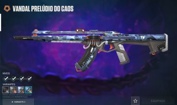 CONTA VALORANT COMPLETA!!! PRELUDIO DO CAOS + FACA NOCTURNUM + NEO OESTE