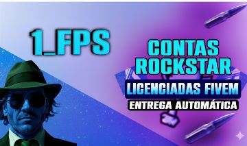 CONTAS ROCKSTAR MELHOR QUALIDADE(ENTREGA AUTOMATICA)- FIVEM LICENCIADA +GARANTIA