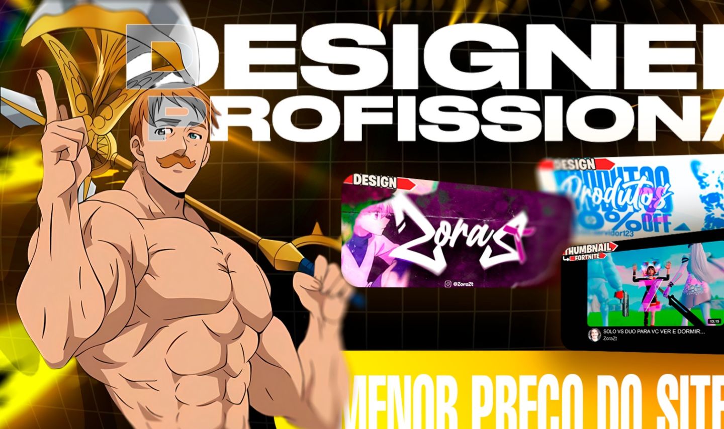 [MAIS RÁPIDO] Designer Profissional [MUITO BARATO]