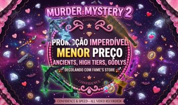 MM2 / Promoção Imperdível / Menor Preço / Ancients, High Tiers, Godlys