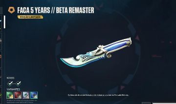 CONTA DE VALORANT COM A FACA BETA REMASTER