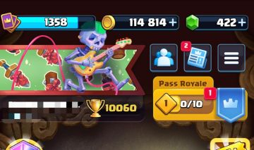 Conta Clash Royale 10k Troféus Promoção