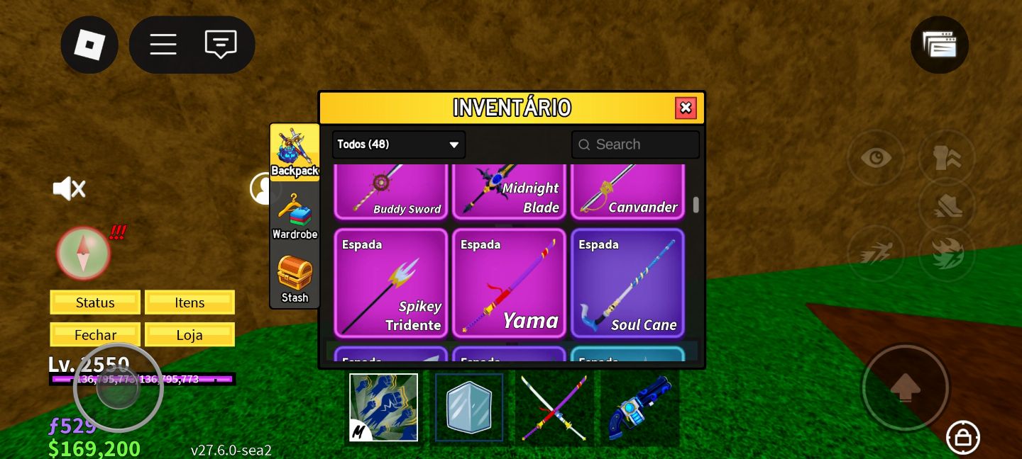 Conta boa de blox-game pass e perm