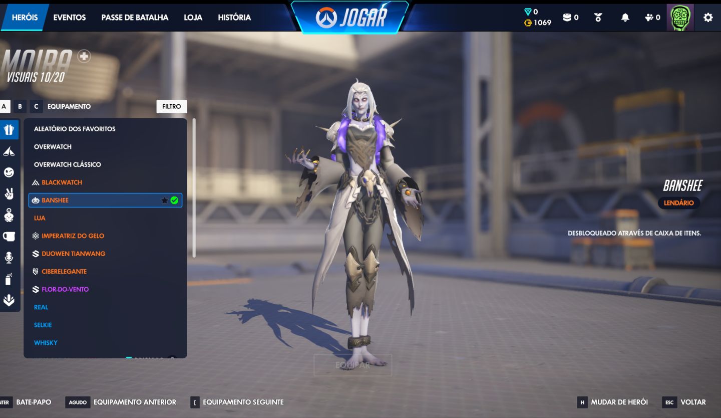 CONTA OW - EX- DIAMANTE - SKINS - 70 LENDARIAS E 3 MITICA - CONTA DE 2016