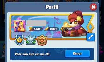 CONTA - RUSH ROYALE