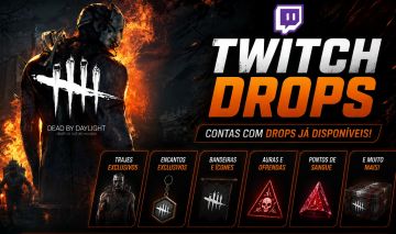 DEAD BY DAYLIGHT TWITCH DROPS ATUALIZADOS - ENTREGA RAPIDA