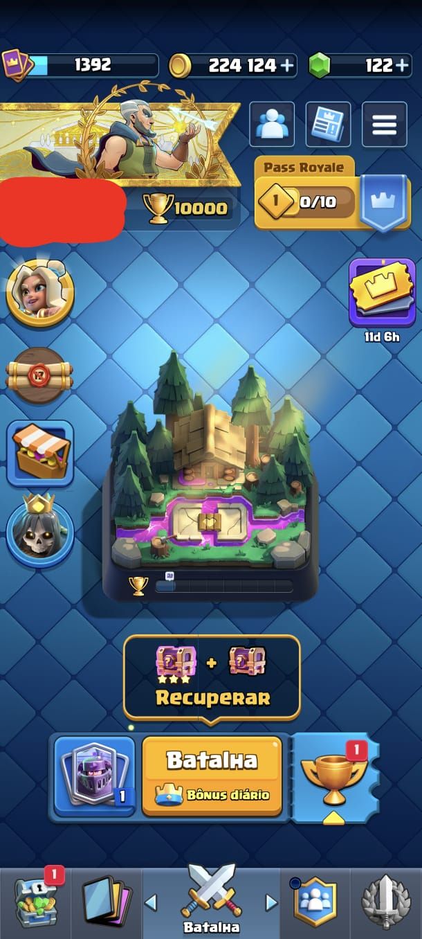 CONTA [CLASH ROYALE] [SUPERCELL ID] [ARENA 25] [10K TROFÉUS]