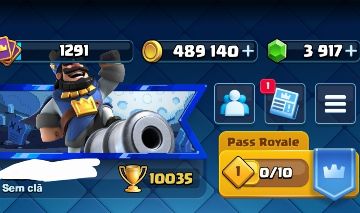 CONTA CLASH 10K TROFÉUS DECK DE CORREDOR E X-BOW