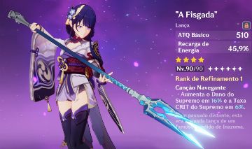 CONTA GENSHIN AR55 RAIDEN C1